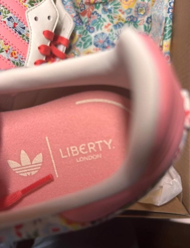 adidas samba og liberty london floral taille 38 2/3 38,5 2