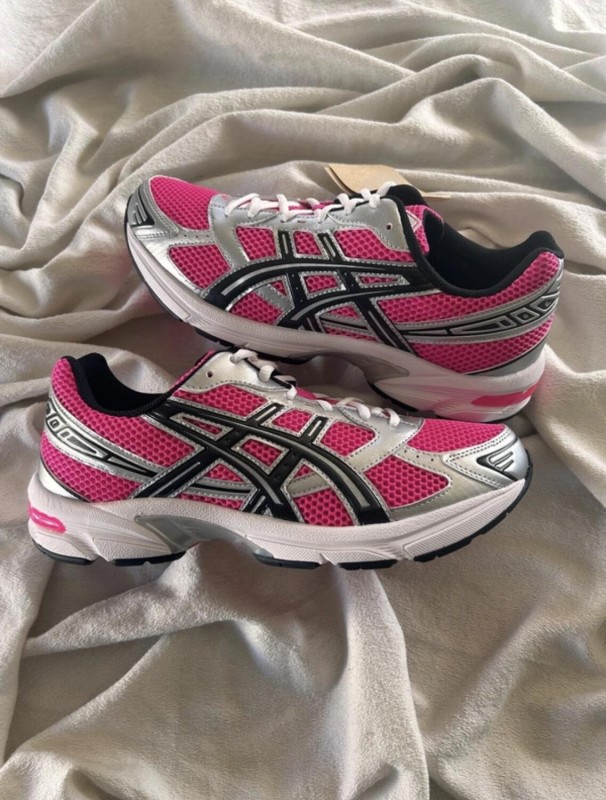 Asics gel 1130 neon pink glow silver