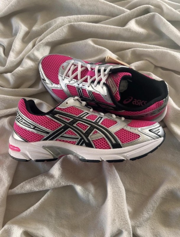 Asics gel 1130 neon pink glow silver 2