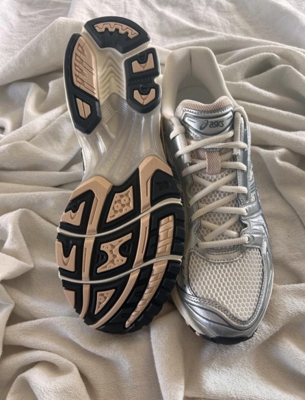 Asics kayano 14 white bouleaux argent pur or sarcelle orange Birch oak