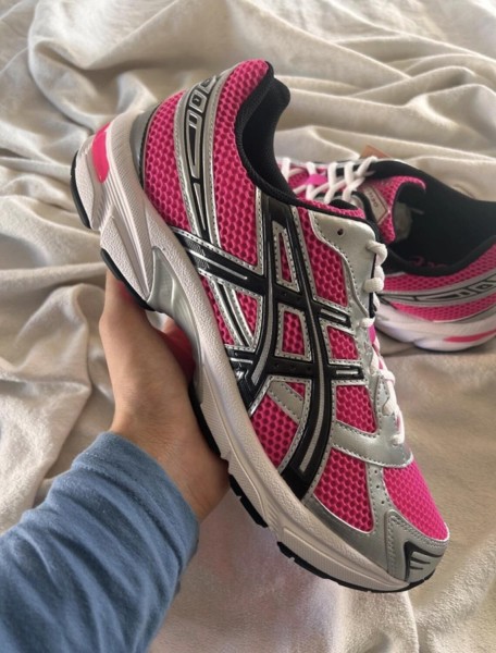 Asics gel 1130 neon pink glow silver