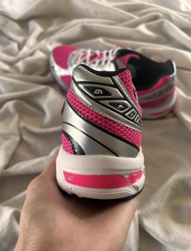 Asics gel 1130 neon pink glow silver 2