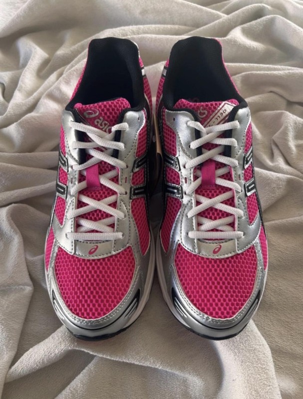 Asics gel 1130 neon pink glow silver 2