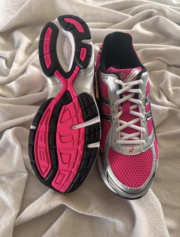 Asics gel 1130 neon pink glow silver 2