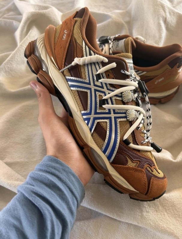 Asics Toga cumulus 16 brown brun blue pure silver 2