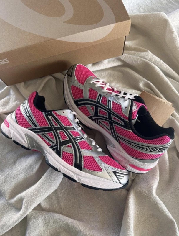 Asics gel 1130 neon pink glow silver 2