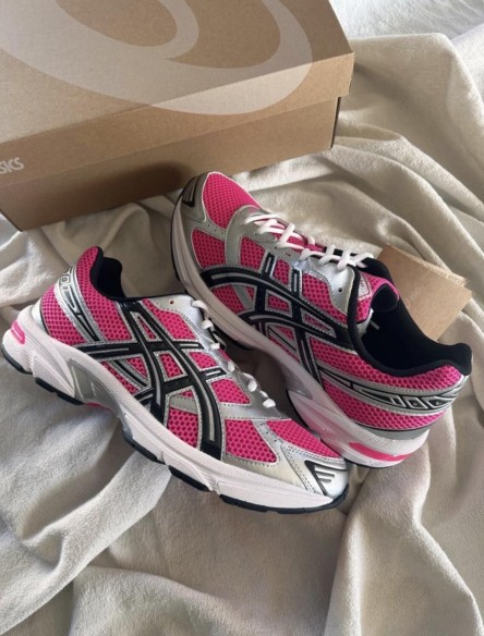 Asics gel 1130 neon pink glow silver