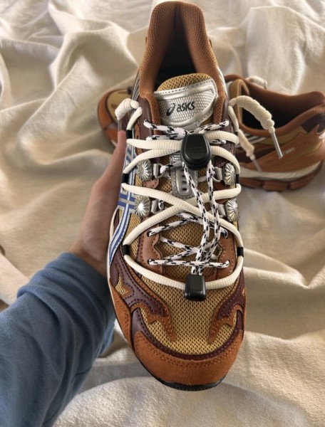 Asics Toga cumulus 16 brown brun blue pure silver