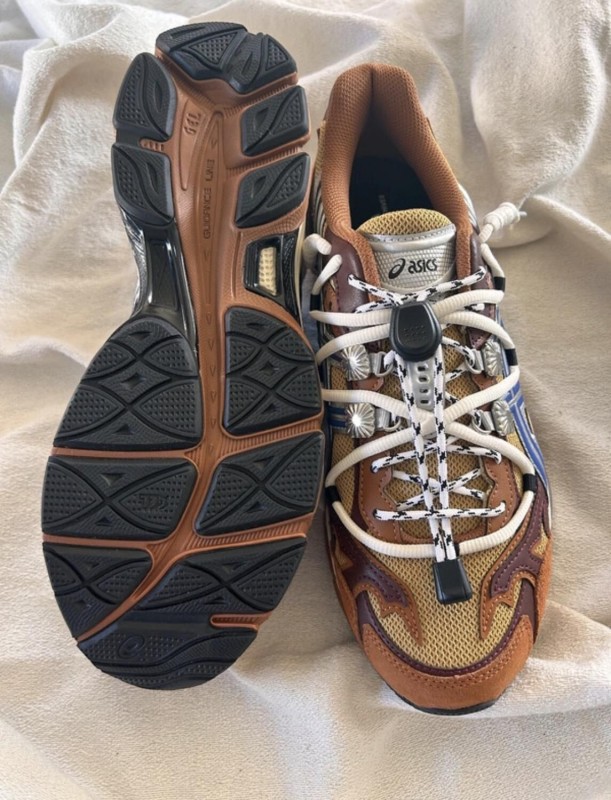 Asics Toga cumulus 16 brown brun blue pure silver 2