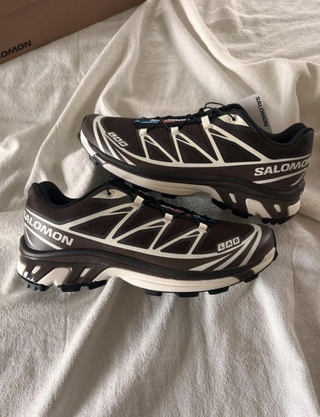 Salomon XT White cream black french coffee vanilla ice