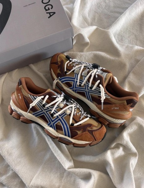 Asics Toga cumulus 16 brown brun blue pure silver