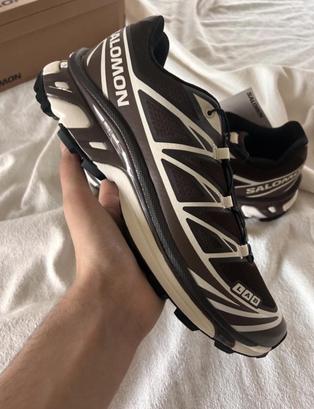 Salomon XT White cream black french coffee vanilla ice 2