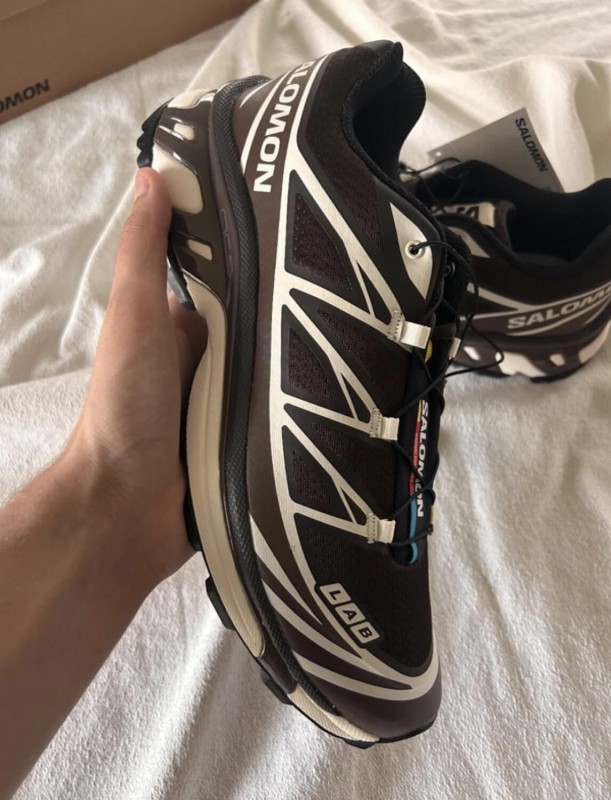 Salomon XT White cream black french coffee vanilla ice 2