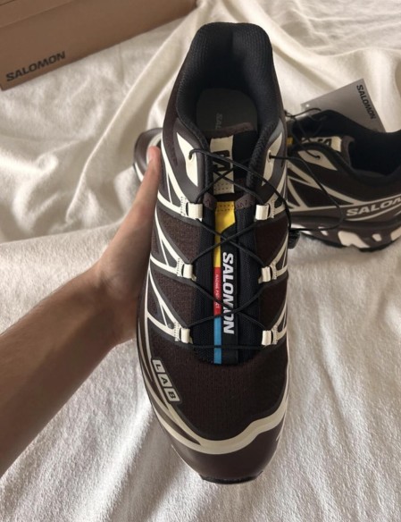Salomon XT White cream black french coffee vanilla ice