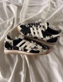adidas Sl72 pink cow print cream white and black