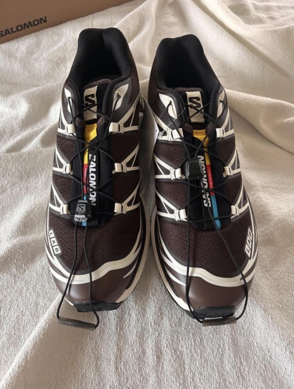 Salomon XT White cream black french coffee vanilla ice 2