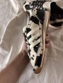 adidas Sl72 pink cow print cream white and black