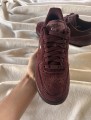 Nike air force 1 brown burgundy crush cherry bordeaux