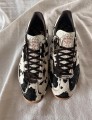 adidas Sl72 pink cow print cream white and black