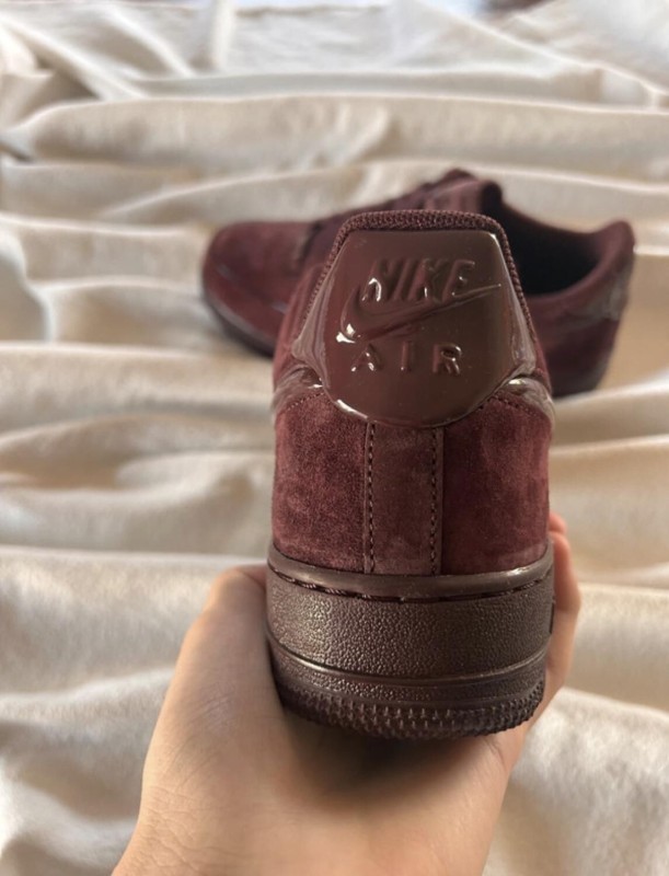 Nike air force 1 brown burgundy crush cherry bordeaux 2