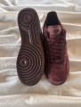 Nike air force 1 brown burgundy crush cherry bordeaux