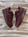 Nike air force 1 brown burgundy crush cherry bordeaux