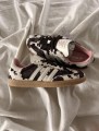 adidas samba cow print white and black pink