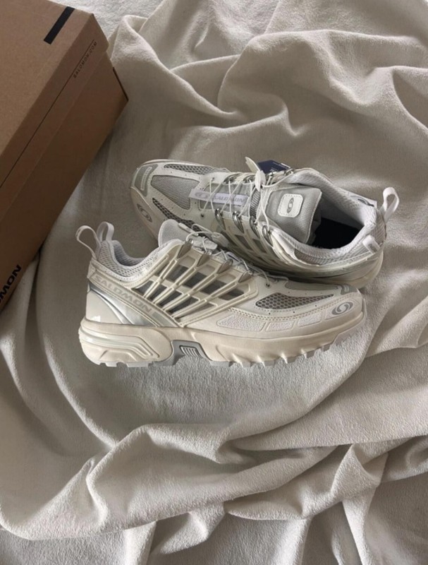 Salomon ACS cream White vanilla ice lunar rock - 43