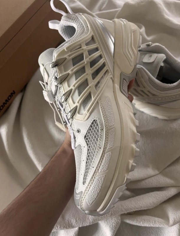 Salomon ACS cream White vanilla ice lunar rock - 43 2