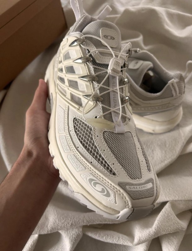 Salomon ACS cream White vanilla ice lunar rock - 44,5 2