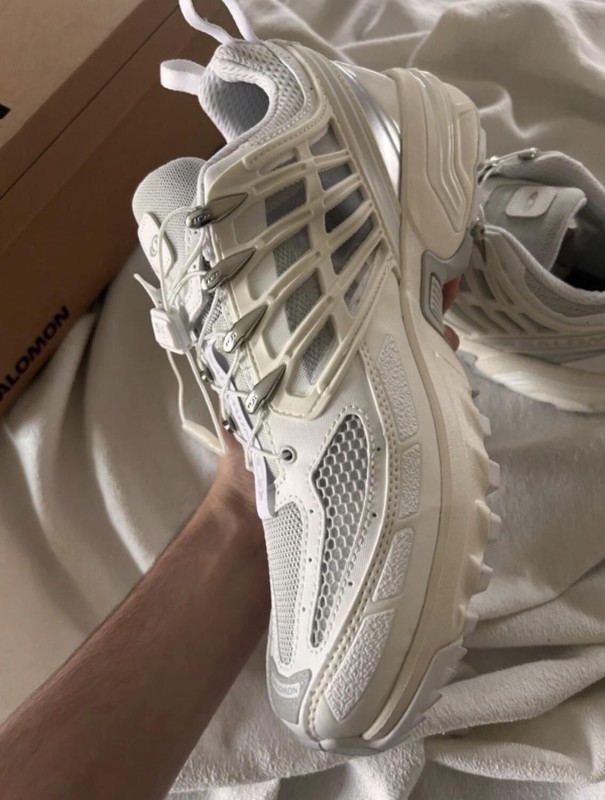 Salomon ACS cream White vanilla ice lunar rock - 44,5 2