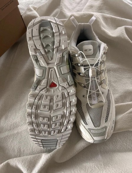 Salomon ACS cream White vanilla ice lunar rock - 43