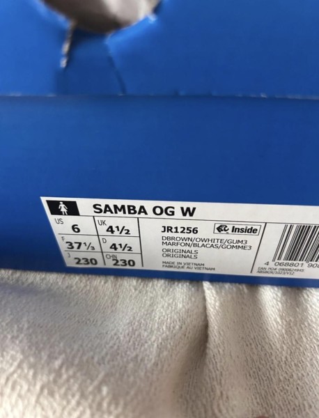 adidas samba cow print white and black pink