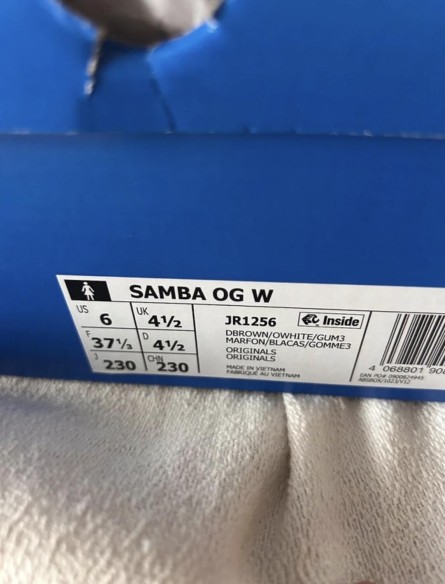 adidas samba cow print white and black pink