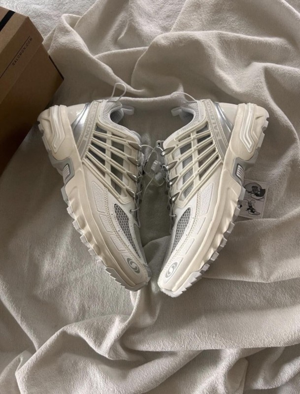 Salomon ACS cream White vanilla ice lunar rock - 44,5 2