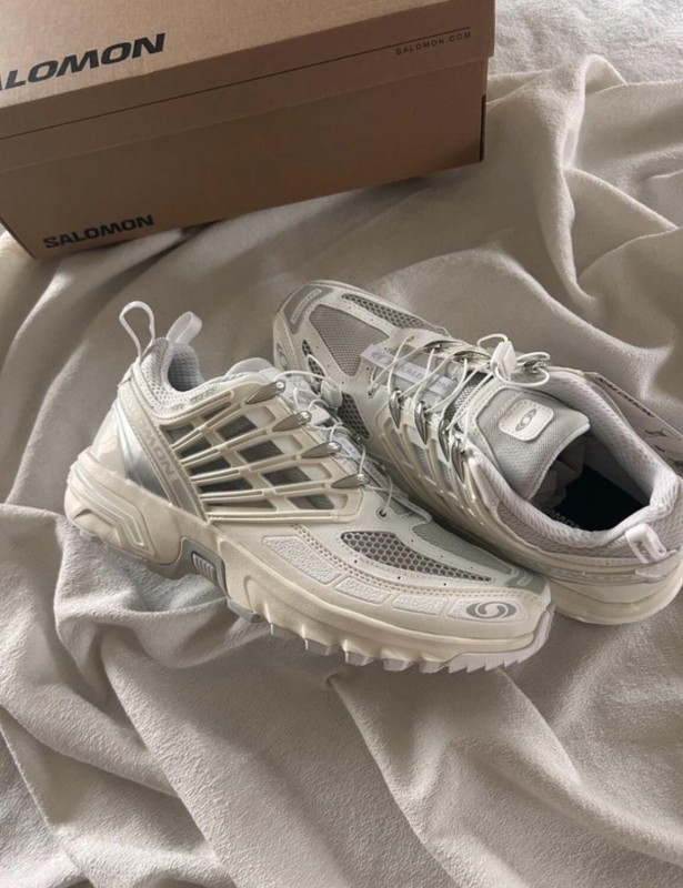Salomon ACS cream White vanilla ice lunar rock - 44,5 2