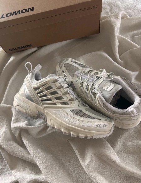 Salomon ACS cream White vanilla ice lunar rock - 44,5