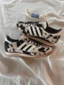 adidas Sl72 pink cow print cream white and black