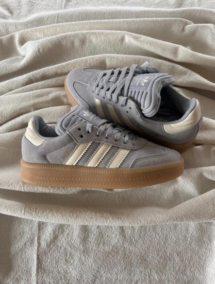 adidas samba XLG blue light lavender grey