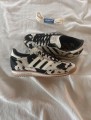 adidas Sl72 pink cow print cream white and black