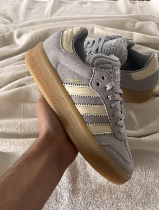 adidas samba XLG blue light lavender grey 2