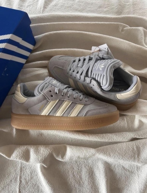 adidas samba XLG blue light lavender grey