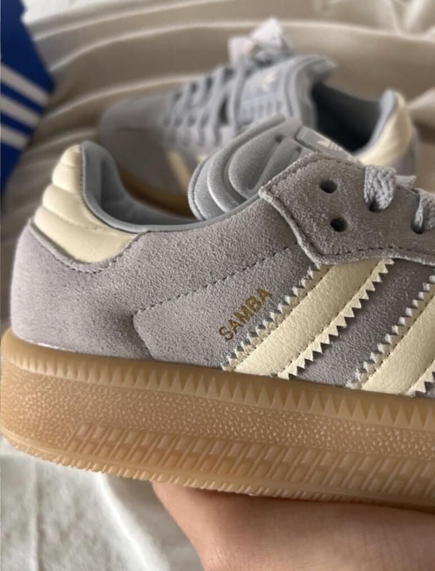 adidas samba XLG blue light lavender grey 2