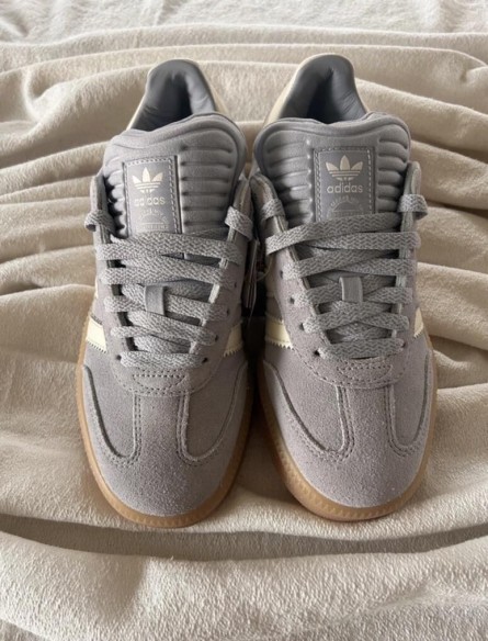 adidas samba XLG blue light lavender grey