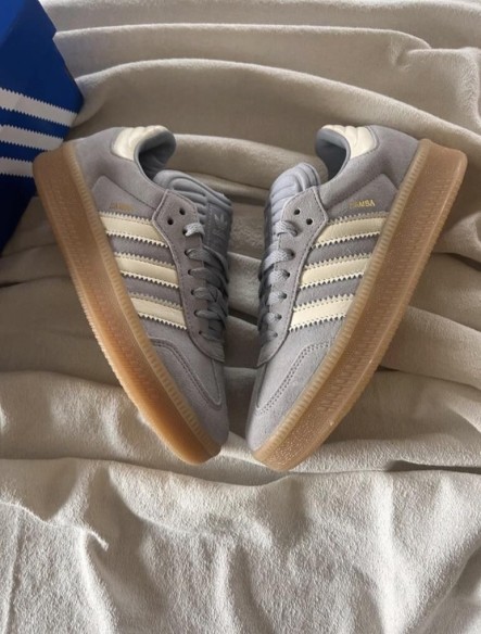 adidas samba XLG blue light lavender grey
