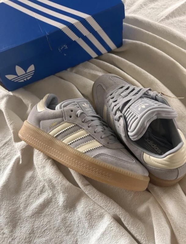 adidas samba XLG blue light lavender grey 2