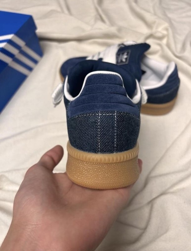 adidas samba XLG blue night indigo ftwr white jean denim 2