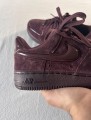 Nike air force 1 brown burgundy crush cherry bordeaux