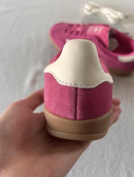 adidas gazelle pink off white pulma