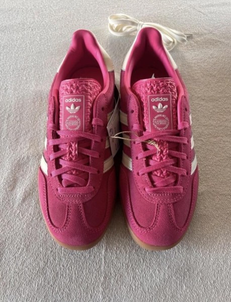 adidas gazelle pink off white pulma